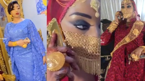 Gamou Askia Touré: Adja Ngoye remet son masque en Or malgré les critiques en compagnie Aida Diongue Gamou Askia Touré: Adja Ngoye remet son masque en Or malgré les critiques en compagnie Aida Diongue