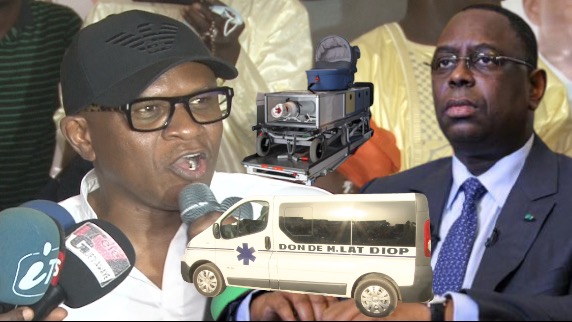 Remise d'une ambulance et un lot de matériel médical à la polyclinique de Golf Sud par M. Lat DIOP. Remise d'une ambulance et un lot de matériel médical à la polyclinique de Golf Sud par M. Lat DIOP.