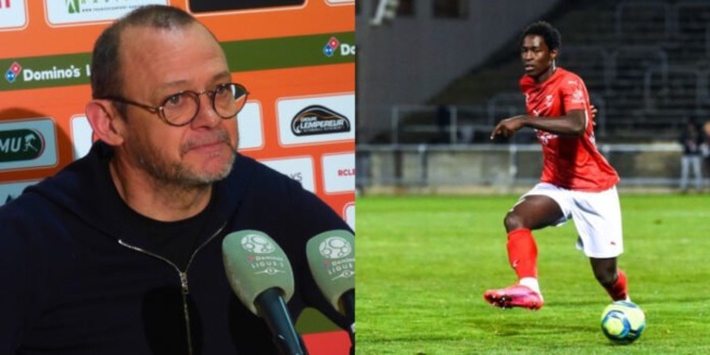 Nîmes : Sidy Sarr sermonné par son entraîneur Nîmes : Sidy Sarr sermonné par son entraîneur