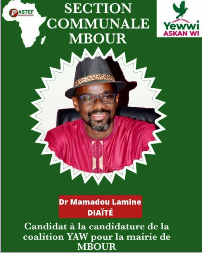 PASTEF-MBOUR: Me Abdoulaye Tall "imposé" candidat à la candidature, le docteur Mamadou Lamine Diaïté crie au scandale PASTEF-MBOUR: Me Abdoulaye Tall "imposé" candidat à la candidature, le docteur Mamadou Lamine Diaïté crie au scandale