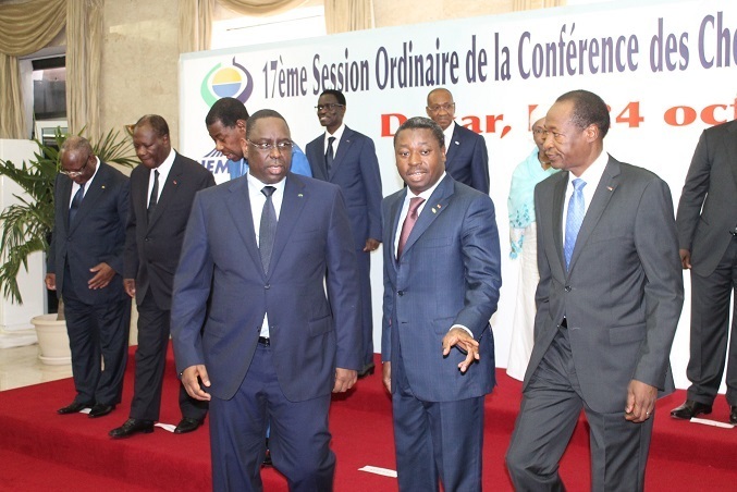 Les images de l'ouverture de la 17ème session ordinaire de la conférence des chefs d’État et de gouvernement de l'Union Economique et Monétaire Ouest Africaine (Uemoa) Les images de l'ouverture de la 17ème session ordinaire de la conférence des chefs d’État et de gouvernement de l'Union Economique et Monétaire Ouest Africaine (Uemoa)