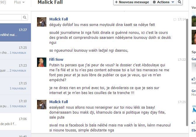 Une journaliste du site vipeoples.net reçoit des menaces de mort car elle détiendrait des informations cruciales sur un homme politique Une journaliste du site vipeoples.net reçoit des menaces de mort car elle détiendrait des informations cruciales sur un homme politique