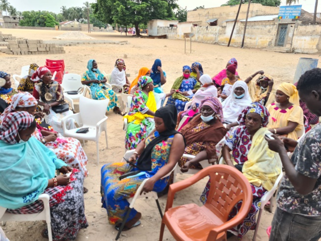 OCTOBRE ROSE: Caravane  au Sine Saloum Gandoul. EN IMAGES