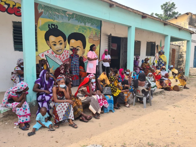 OCTOBRE ROSE: Caravane  au Sine Saloum Gandoul. EN IMAGES