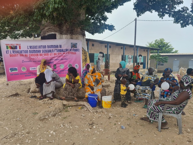 OCTOBRE ROSE: Caravane  au Sine Saloum Gandoul. EN IMAGES