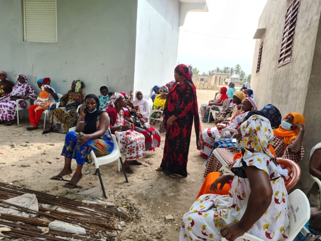 OCTOBRE ROSE: Caravane  au Sine Saloum Gandoul. EN IMAGES