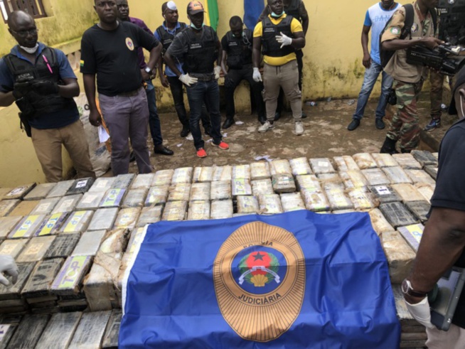 Guinée Bissau : Recrudescence de saisie de cocaïne, la police judiciaire arrête un officier avec 900 kilos