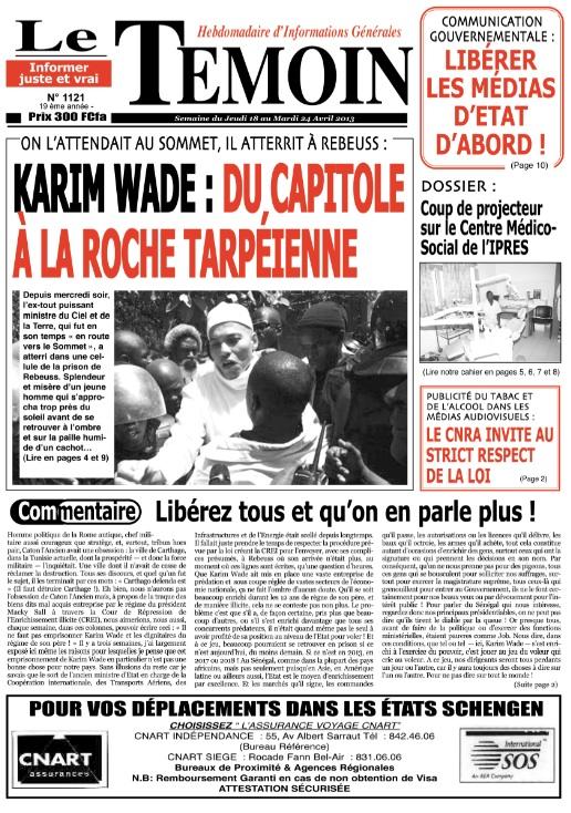 OMISSION MATERIELLE « LE TEMOIN » S’EN EXCUSE ! OMISSION MATERIELLE « LE TEMOIN » S’EN EXCUSE !