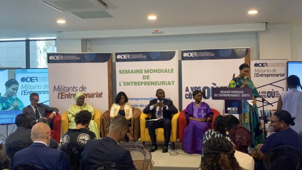 Semaine mondiale de l’entreprenariat : La Der/Fj célèbre les entrepreneurs et annonce un fonds diaspora d’un montant de 3 milliards de FCFA Semaine mondiale de l’entreprenariat : La Der/Fj célèbre les entrepreneurs et annonce un fonds diaspora d’un montant de 3 milliards de FCFA