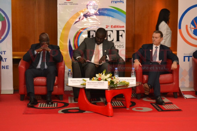 Cérémonie d'ouverture du forum des Entreprises Francophones à Dakar. En images.