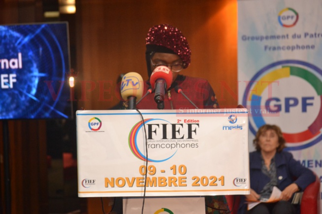 Cérémonie d'ouverture du forum des Entreprises Francophones à Dakar. En images.