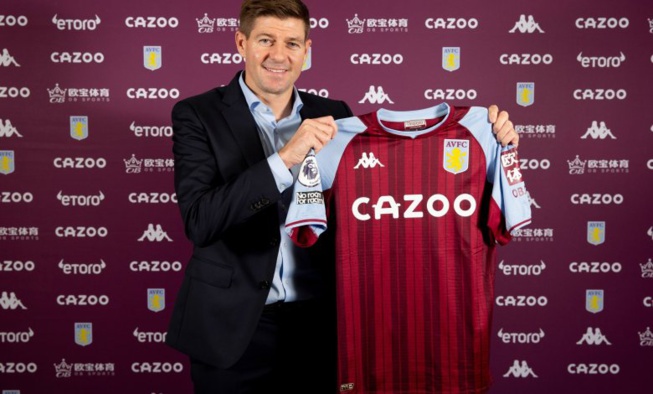 Officiel: Steven Gerrard nommé entraîneur d’Aston Villa Officiel: Steven Gerrard nommé entraîneur d’Aston Villa
