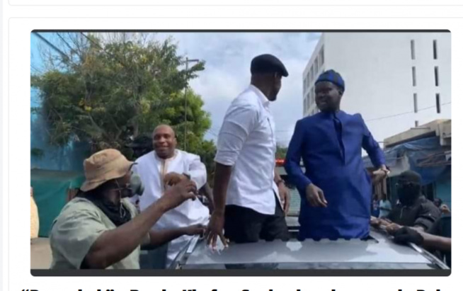 Dernière minute- La Grande annonce de Barth, Khaf et Sonko dans les rues de Dakar ce mercredi Dernière minute- La Grande annonce de Barth, Khaf et Sonko dans les rues de Dakar ce mercredi