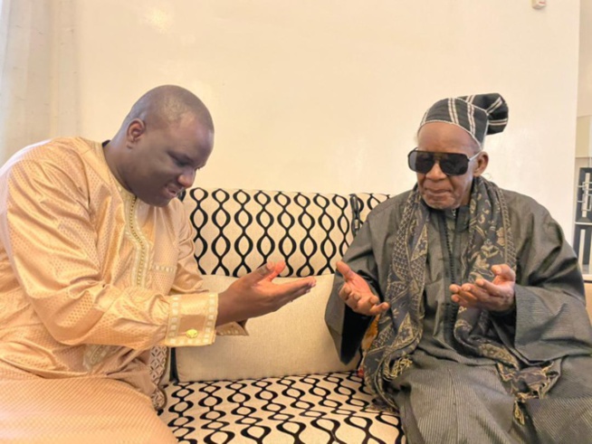 Visite à Mermoz: Déthié Fall reçu ce matin par Serigne Cheikh Mahi Niasse Visite à Mermoz: Déthié Fall reçu ce matin par Serigne Cheikh Mahi Niasse