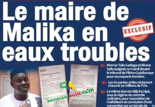 Escroquerie foncière : Floués, 60 acquéreurs de parcelles réclament 3 milliards au maire de Malika Escroquerie foncière : Floués, 60 acquéreurs de parcelles réclament 3 milliards au maire de Malika