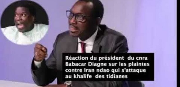 Attaque de Iran Ndao contre le Khalif des tidianes: Babacar Diagne interpelle Bougane Guèye Dany