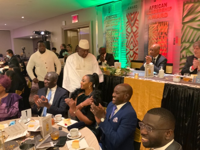 EN IMAGES: Le Pdt Mbagnick Diop relève le défi des AFRICAN LEADERSHIP AFRICANS à New York ce samedi 27 novembre 2021.