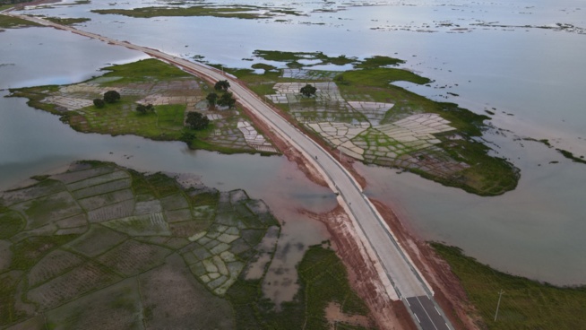 Bignona: Les travaux d'aménagement de la Boucle du Blouf évoluent... Bignona: Les travaux d'aménagement de la Boucle du Blouf évoluent...