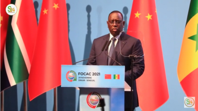 Focac 2021: Pr Macky Sall, « Notre amitié a encore été testée avec succès à l’épreuve de la pandémie de la Covid 19 «