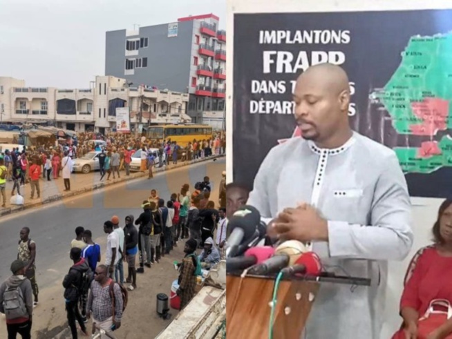 Grève des transporteurs: Le FRAPP accuse la Police et la Gendarmerie, se défoule sur Bibi Baldé Grève des transporteurs: Le FRAPP accuse la Police et la Gendarmerie, se défoule sur Bibi Baldé