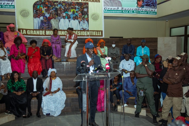 En images: Présentation de programme du candidat maire Abdoulaye Diouf Sarr cet après midi au King Fahd En images: Présentation de programme du candidat maire Abdoulaye Diouf Sarr cet après midi au King Fahd
