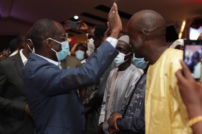 En images: Présentation de programme du candidat maire Abdoulaye Diouf Sarr cet après midi au King Fahd