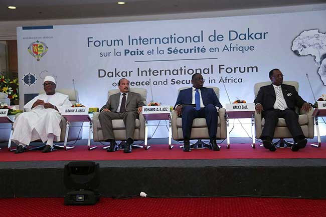 7e Forum de Dakar sur la paix et la sécurité: Trois Chefs d’Etat africains sont déjà au Sénégal