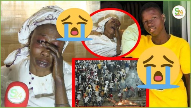 Triste réaction de la mère de Baye Ndoye décédé au Stade de Rufisque « Ce qu’il m’a dit avant d’aller Triste réaction de la mère de Baye Ndoye décédé au Stade de Rufisque « Ce qu’il m’a dit avant d’aller