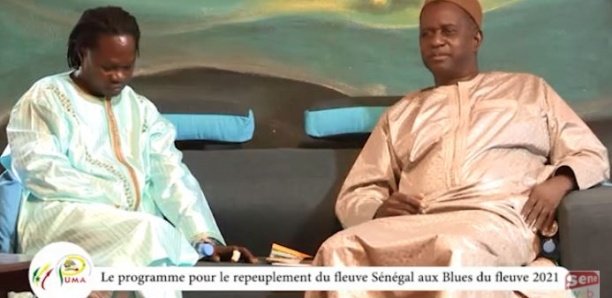 Baba Maal Ambassadeur du PUMA pour le repeuplement du fleuve Sénégal aux Blues du Fleuve
