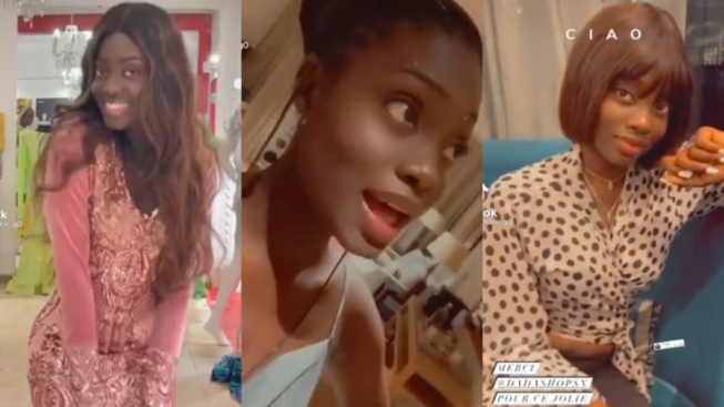 Vidéo- Très heureuse de son mariage Ndeye Mary de la série Karma chante son mari Moussa Versailles… Vidéo- Très heureuse de son mariage Ndeye Mary de la série Karma chante son mari Moussa Versailles…