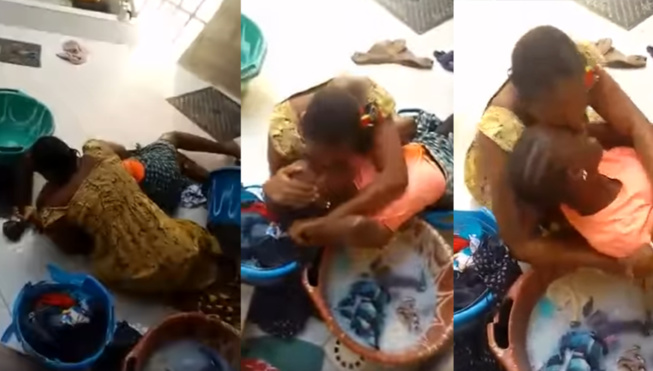 [Vidéo] Violence faite aux maris : Un homme à bout filme sa femme essayant de tuer sa domestique