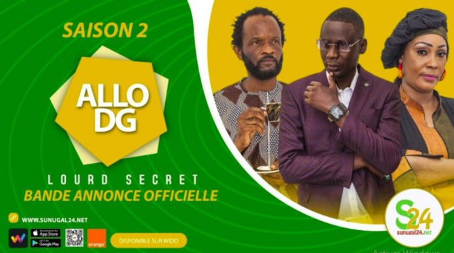 Série Allô DG: Saison 2 – La Bande annonce officielle Série Allô DG: Saison 2 – La Bande annonce officielle