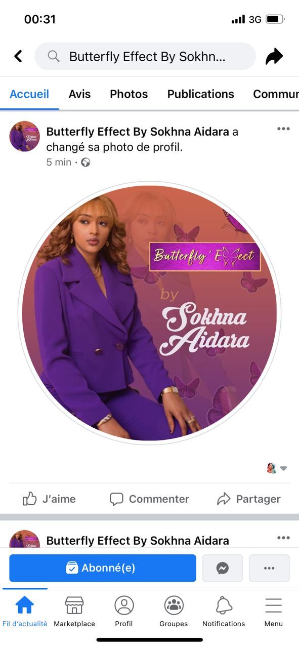 URGENT: BUTTERFLY EFFECT la nouvelle marque de Sokhna Aidara l'épouse de Wally Seck URGENT: BUTTERFLY EFFECT la nouvelle marque de Sokhna Aidara l'épouse de Wally Seck