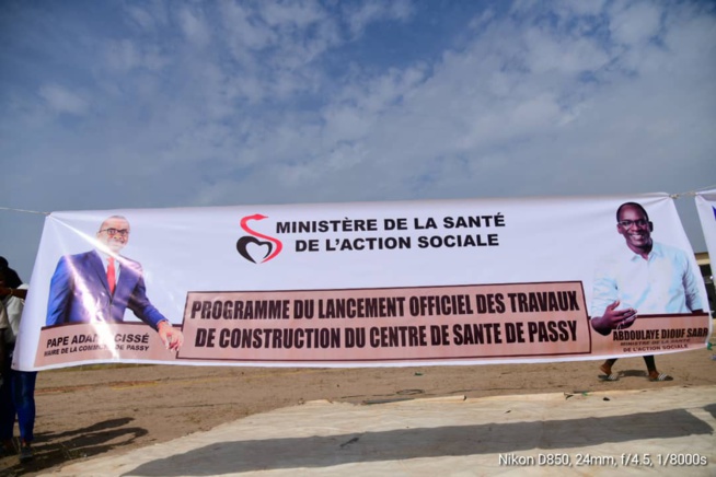 Bientôt un centre de santé secondaire à Passy : un pas de plus dans la densification de la carte sanitaire du Sénégal.