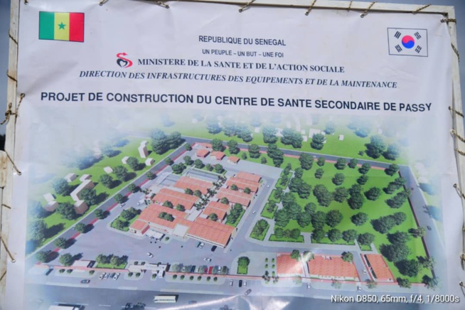 Bientôt un centre de santé secondaire à Passy : un pas de plus dans la densification de la carte sanitaire du Sénégal.