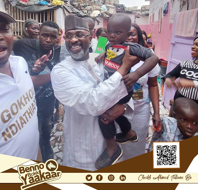 Visite de proximité: Ndiathiars, le premier des quartiers de l’agenda de Cheikh Ahmed Tidiane Bâ Visite de proximité: Ndiathiars, le premier des quartiers de l’agenda de Cheikh Ahmed Tidiane Bâ