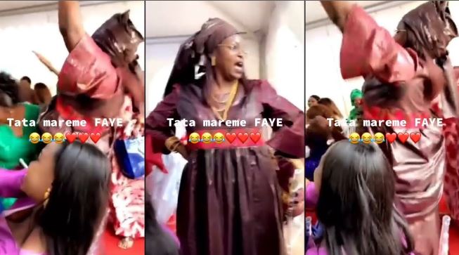 Le “Leµmbeµl” de Marième Faye Sall qui assure l’ambiance avec ses pas de danse au rythme des “Sabar”(Vidéo) Le “Leµmbeµl” de Marième Faye Sall qui assure l’ambiance avec ses pas de danse au rythme des “Sabar”(Vidéo)