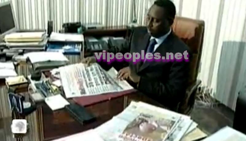 Macky Sall fait sa propre revue de presse tous les matins