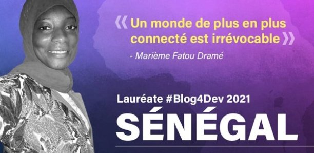 Concours de Blogging : La journaliste Marieme Fatou Dramé primée Concours de Blogging : La journaliste Marieme Fatou Dramé primée
