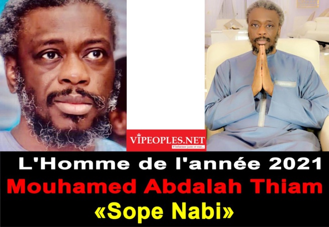 HOMME DE L'ANNEE PRIX "DIARAMA":Cheikh Mohamed Abdallah Thiam Sope Nabi honoré par les sites internet.