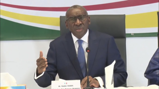 Armée: Sidiki Kaba annonce une bonne nouvelle aux militaires et leurs familles