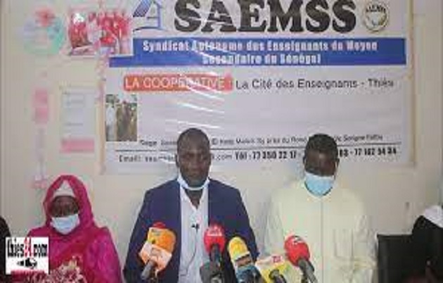 Pour le respect des accords signés avec l’Etat: Le Saems dans la rue le 12 janvier 2022 à Thiès Pour le respect des accords signés avec l’Etat: Le Saems dans la rue le 12 janvier 2022 à Thiès