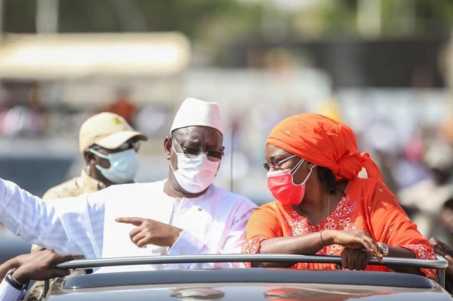 Visite officielle à Fatick: Une marée humaine accueille le Président Macky Sall