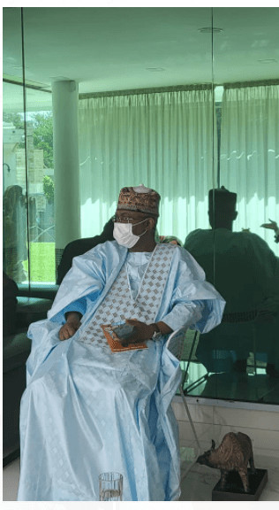 Abdoulaye Diouf Sarr rend visite à Pierre Goudiaby Atepa Abdoulaye Diouf Sarr rend visite à Pierre Goudiaby Atepa