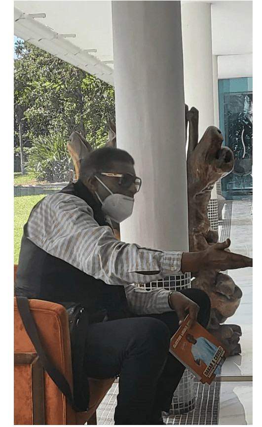 Abdoulaye Diouf Sarr rend visite à Pierre Goudiaby Atepa Abdoulaye Diouf Sarr rend visite à Pierre Goudiaby Atepa
