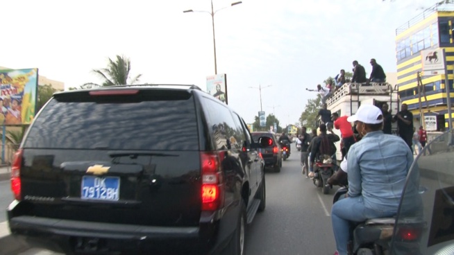 Vidéo- Médina: Une Marré Humaine Accompagne La Caravane De Cheikh Ba