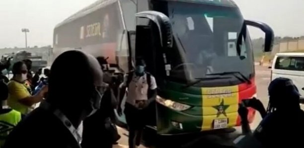 Can2021: Arrivée des Lions au stade Bafoussam Can2021: Arrivée des Lions au stade Bafoussam