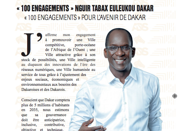 Dakar Bu bess : Tout savoir sur le programme ambitieux et détaillé de Abdoulaye Diouf Sarr pour la capitale … Dakar Bu bess : Tout savoir sur le programme ambitieux et détaillé de Abdoulaye Diouf Sarr pour la capitale …