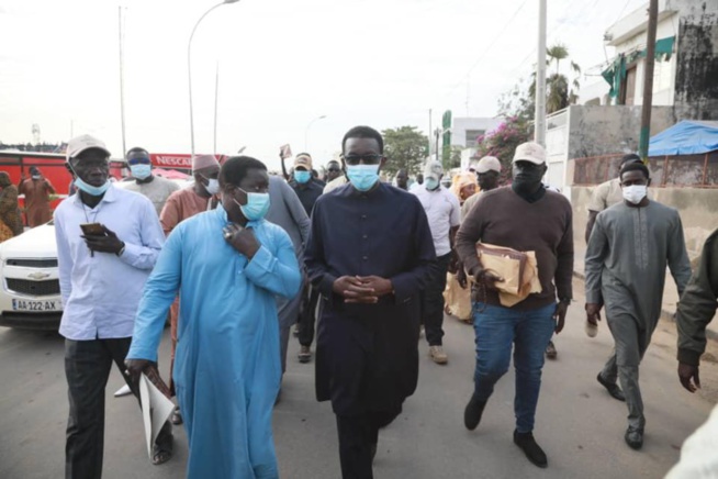PHOTOS: Amadou Ba, coordonnateur de la Coalition « Benno Bokk Yaakaar » de Dakar en visite de proximité