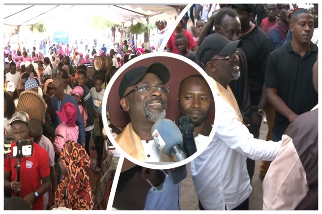 Médina : Ambiance du visites de Proximité de Cheikh Bâ à "GOUY SALAN", une marré humaine...